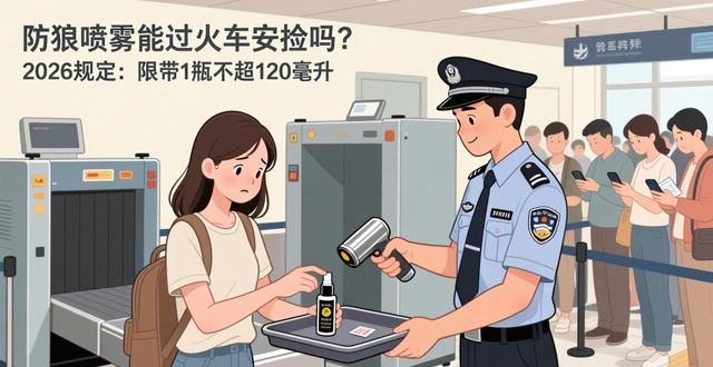 喷雾安检能过火车防狼吗_防狼喷雾能过火车安检_喷雾可以过安检吗火车
