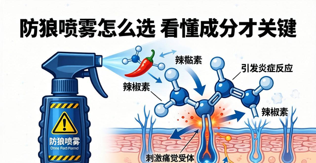防狼喷雾的成分_防狼喷雾里的成分_防狼喷雾化学成分