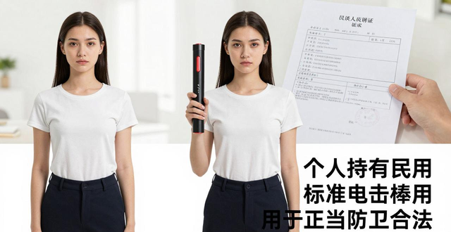 女生防身的电击棒_女子防身电击棒_带电击棒防身反被电瘫