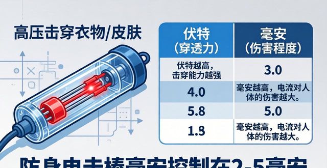 电击棒伏特_300万伏特电棍如何_电击棒多少伏特