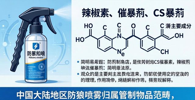 防狼喷雾里面是什么_喷雾里面防狼是什么意思_防狼喷雾里面是啥